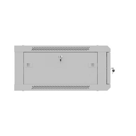 Lanberg Wall mounted installation cabinet 19" 4U 600X600 | WF01-6604-23S | Grey