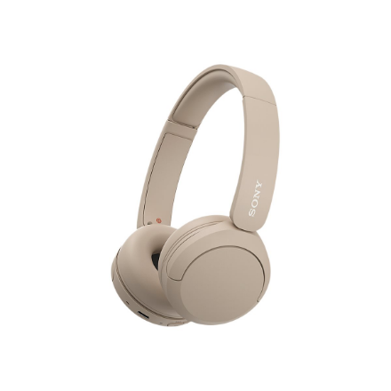 Sony | Wireless Headphones | WH-CH520 | Wireless | On-Ear | Microphone | Beige | Noise canceling | Wireless
