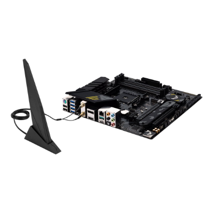 Asus | TUF GAMING B550M-PLUS WIFI II | Processor family AMD | Processor socket AM4 | DDR4 | Memory slots 4 | Chipset  B550 | microATX