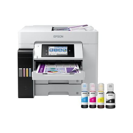Epson | Multifunctional Printer | EcoTank L6580 | Inkjet | Colour | Inkjet Multifunctional Printer | A4 | Wi-Fi | Light Grey