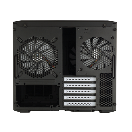 Fractal Design | NODE 804 | Side window | 2 - USB 3.0Audio in/outPower button with LED (white)HDD activity LED (white) | Black | Micro ATX