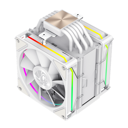 Gamemax CPU Air Cooler | SIGMA 620 LCD WH | White
