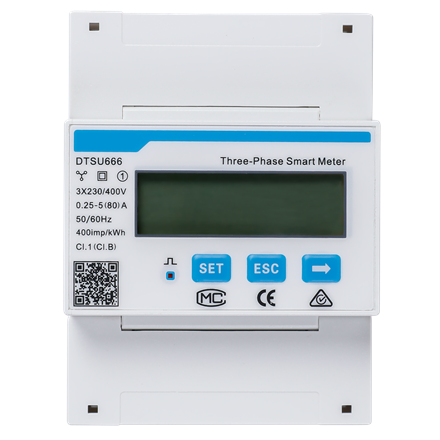SUNGROW | SEM DTSU666 80A Three Phase Smart Meter | BB002821