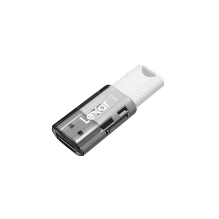 Lexar | Flash drive | JumpDrive S60 | 64 GB | USB 2.0 | Black/Teal