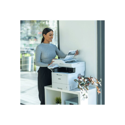 Brother | Multifunction Printer | DCP-L5510DW | Laser | Mono | All-in-one | A4 | Wi-Fi | White