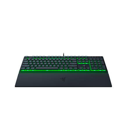 Razer | Gaming Keyboard | Ornata V3 X | Gaming keyboard | Wired | RGB LED light | US | Silent Membrane | Black