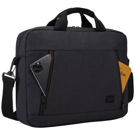 Case Logic | Huxton | Fits up to size 14 " | Laptop attaché | Shoulder strap | Black