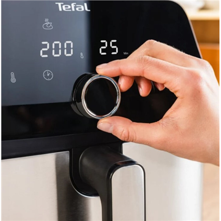 TEFAL Easy Fry Mega Air Fryer | EY855D10 | Power 1700 W | Capacity 7.5 L | Black