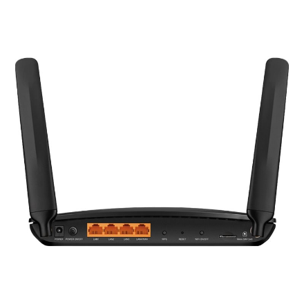 4G+ LTE Router | Archer MR600 | 802.11ac | 300+867 Mbit/s | 10/100/1000 Mbit/s | Ethernet LAN (RJ-45) ports 3 | Mesh Support No | MU-MiMO No | 4G | Antenna type 2xDetachable