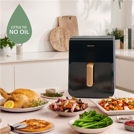 Panasonic Air Fryer | NF-CC600AXE | Power 1450 W | Capacity 6 L | Black