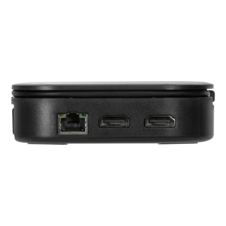 Targus | Universal DisplayLink USB-C Dual Monitor Travel Docking Station, 80W | HDMI ports quantity 2 | Ethernet LAN