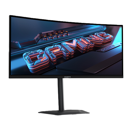 Gigabyte | G34WQC2 EK | 34 " | VA | WQHD | 200 Hz | 1 ms | 3440 x 1440 pixels | 450 cd/m² | HDMI ports quantity 2