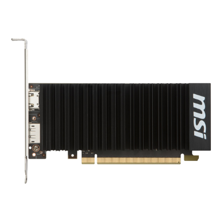 MSI | GeForce GT 1030 2GHD4 LP OC | NVIDIA | 2 GB | GeForce GT 1030 | DDR4 | HDMI ports quantity 1 | PCI Express 3.0 x16 (uses x4) | Memory clock speed 2100 MHz