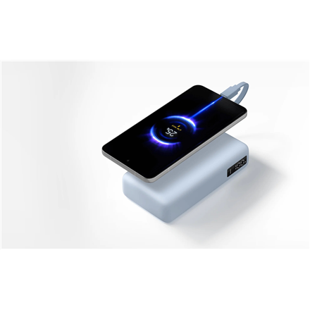 Xiaomi 67W Power Bank 20000 (Integrated Cable) | 20000 mAh | Ice Blue
