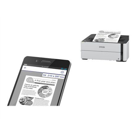 Epson | EcoTank M1180 | Inkjet | Mono | A4 | Wi-Fi | Grey