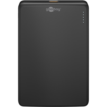 Goobay Magnetic Wireless Power Bank | 70182 | 5000 mAh | USB-C | Black