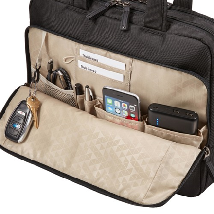 Case Logic | NOTIA-114 | Slim Briefcase | Fits up to size 14 " | Black | Shoulder strap