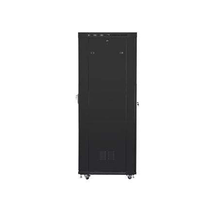 Lanberg | Rack cabinet 19" free-standing 27U/800x1200 (flat pack) with mesh door, LCD | FF01-8227-23BL | Black