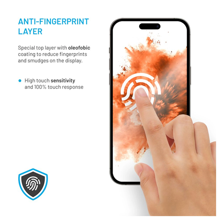 Fixed Screen protector | Apple | iPhone Air | Tempered Glass | Transparent | 2.5D