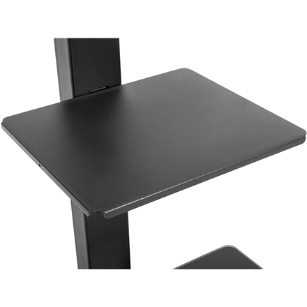 Goobay Floor stand | TV Floor Stand Basic, Size L | Swivel | 37-70 " | Maximum weight (capacity) 40 kg | Black