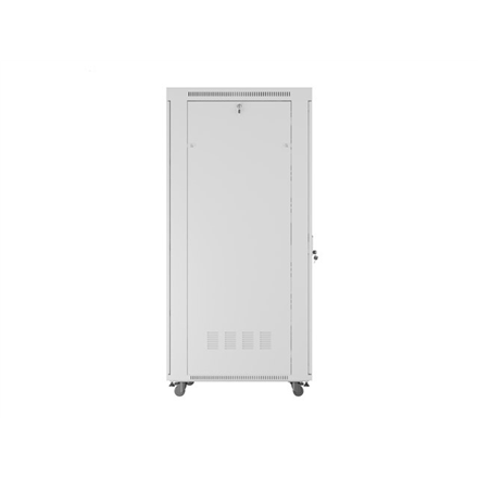 Lanberg | Rack cabinet 19" free-standing 42U/800x1000 (flat pack) with glass door, LCD | FF01-8042-12SL | Grey