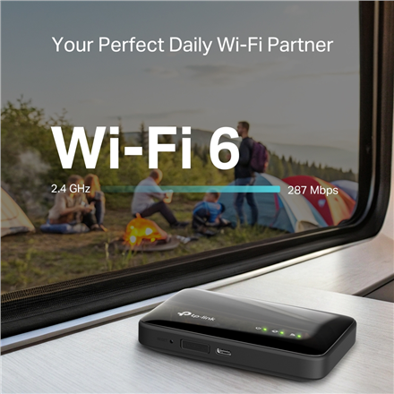 TP-LINK 4G LTE Mobile Wi-Fi | M7005 | 802.11ax | MU-MiMO No | no PoE | Antenna type Internal