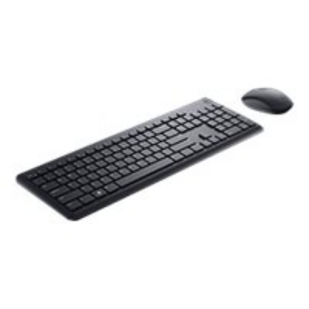 Dell Keyboard and Mouse | KM3322W | Keyboard and Mouse Set | Wireless | Batteries included | Wireless connection | Ukrainian | Black