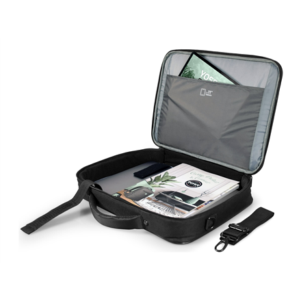 PORT DESIGNS | Courchevel | Fits up to size 15.6 " | Messenger - Briefcase | Black | Shoulder strap