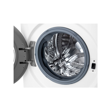LG | Washing machine with dryer | F4DR509SBW | Energy efficiency class A | Front loading | Washing capacity 	9 kg | 1400 RPM | Depth 55 cm | Width 60 cm | Display | Rotary knob + LED | Drying system | Drying capacity 6 kg | Steam function | Direct drive | White