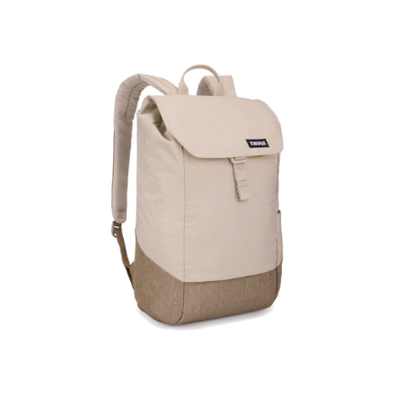 Thule | Lithos | Backpack 16L | Fits up to size 16 " | Laptop backpack | Pelican Gray/Faded Khaki