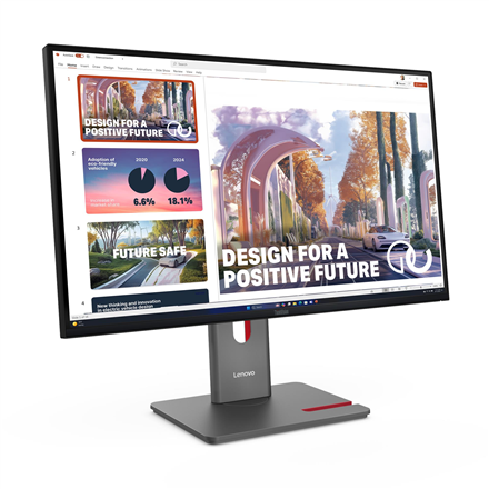 Lenovo | ThinkVision P27QD-40 | 27 " | IPS | 16:9 | 120 Hz | 4 ms | 2560 x 1440 pixels | 350 cd/m² | HDMI ports quantity 1 | Raven Black | Warranty 36 month(s)