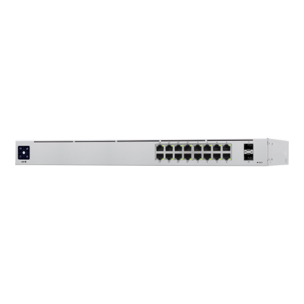 Ubiquiti | 16Port Gigabit Switch with PoE and SFP | USW-16-POE | Managed L2 | Rack-mountable/Desktop