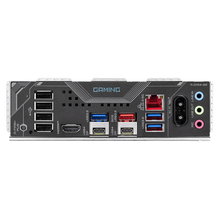 Gigabyte X870 GAMING WF6 | Processor family AMD | Processor socket AM5 | DDR5 | Supported hard disk drive interfaces M.2, SATA | Number of SATA connectors 4