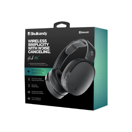 Skullcandy | Wireless Headphones | Hesh ANC | Wireless | Over-Ear | True Black | Noise canceling | Wireless