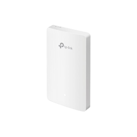 TP-LINK | AX1800 Wall-Plate Dual-Band Wi-Fi 6 Access Point | EAP615-Wall | 802.11ax | 10/100/1000 Mbit/s | Ethernet LAN (RJ-45) ports 4 | MU-MiMO Yes | PoE out