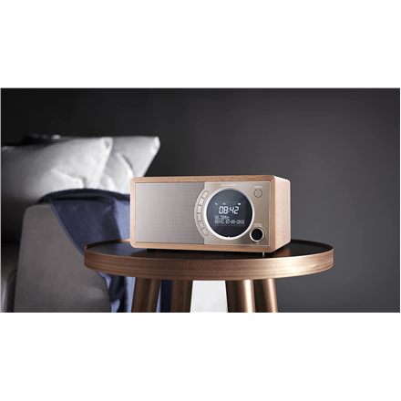 Sharp DR-450(BR) Digital Radio, FM/DAB/DAB+, Bluetooth 4.2, Alarm function, Brown | Sharp | Digital Radio | DR-450(BR) | Bluetooth | Brown