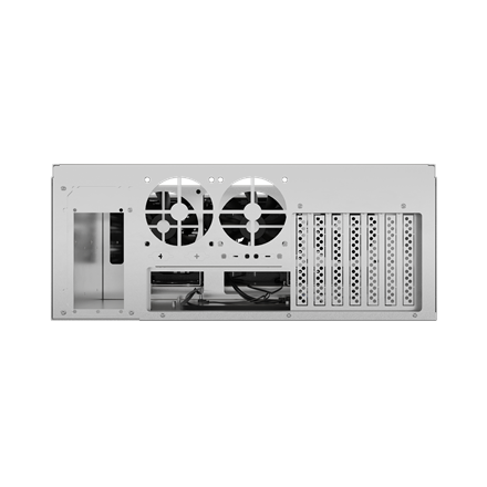 Lanberg Rackmount server chassis ATX 520/12 19"/4U | SC01-5204-12B