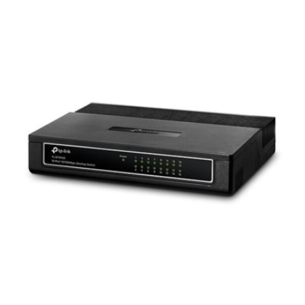 TP-LINK | Switch | TL-SF1016D | Desktop | 10/100 Mbps (RJ-45) ports quantity 16 | Power supply type External