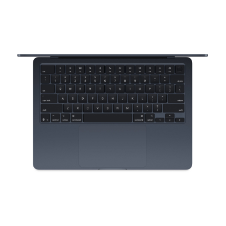 Apple MacBook | Air | Midnight | 13 " | 2560 x 1664 pixels | Apple M4 | 16 GB | Solid-state drive capacity 512 GB | Apple M4 chip 10-core CPU/10-core GPU | macOS | 802.11ax | Bluetooth version 5.0 | Keyboard language Swedish | Keyboard backlit | Warranty 12 month(s)