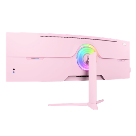 Arozzi Nova | 49 " | VA | 32:9 | 165 Hz | 4 ms | 5120 x 1440 pixels | 350 cd/m² | HDMI ports quantity 2 | Pink
