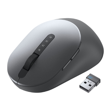 Dell | Multi-Device | MS5320W | Wireless | Optical Mouse | Titan Grey
