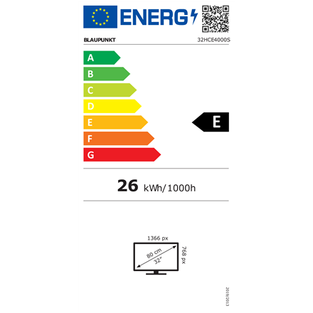 Blaupunkt LED TV | 32HCE4000S | 32 | HD