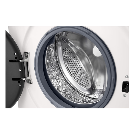 LG F2X10S7NWK | Washing Machine | Energy efficiency class A | Front loading | Washing capacity 7 kg | 1200 RPM | Depth 44 cm | Width 60 cm | Display | LED | Steam function | Essence White (Glossy) | Wi-Fi