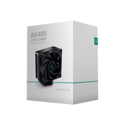 Deepcool | AK400 | Zero Dark | Intel, AMD | CPU Air Cooler