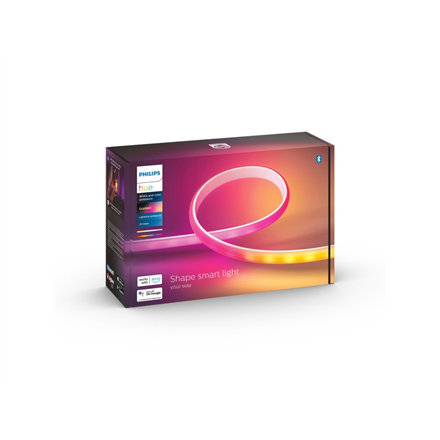Philips Hue | Lightstrip | Hue Gradient Lightstrip 2m Base Kit | White and colored light