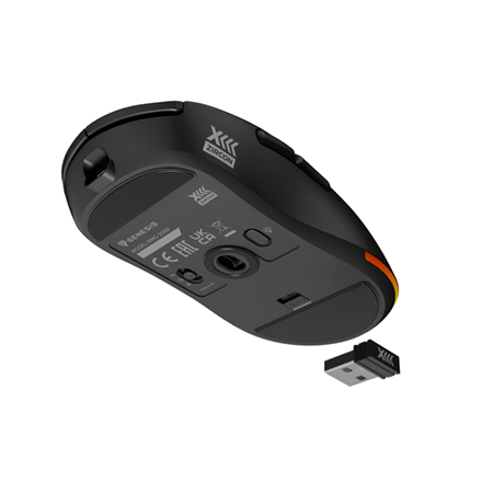 Genesis Zircon XIII Custom | Gaming Mouse | Wireless | 2.4 GHz, USB | Black