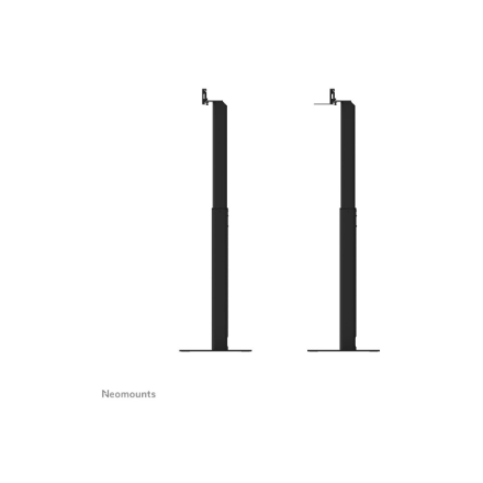 Neomounts Floor stand | AV80-500BL Videobar | Height adjustment, Depth adjustment | 43-110 " | Maximum weight (capacity) 10 kg | Black