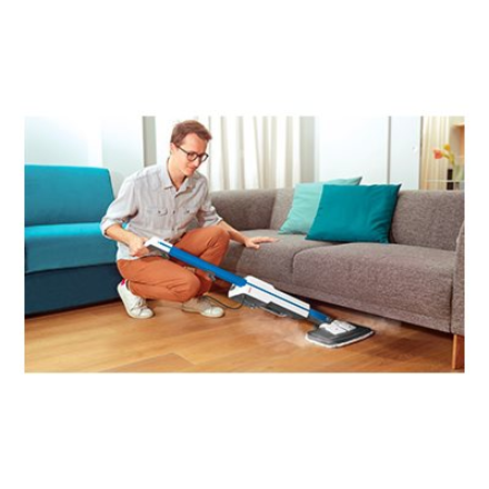 Polti | Steam mop with integrated portable cleaner | PTEU0305 Vaporetto SV620 Style 2-in-1 | Power 1500 W | Steam pressure Not Applicable bar | Water tank capacity 0.5 L | Blue/White