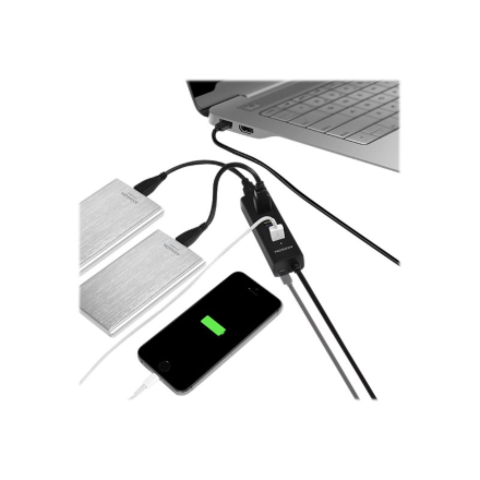 AXAGON USB3.0 Charging  hub | HUE-S2BL