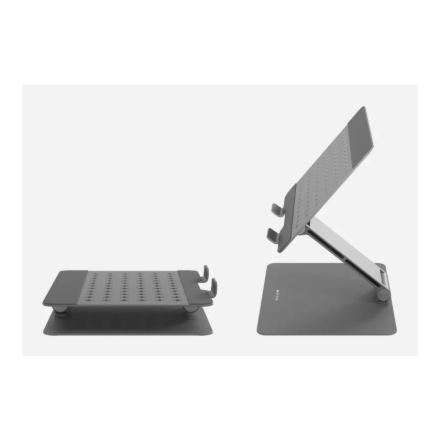 Hyper Desk Mount | HyperSpace Ergonomic Adjustable Laptop Stand | Height adjustment | 16 " | Gray